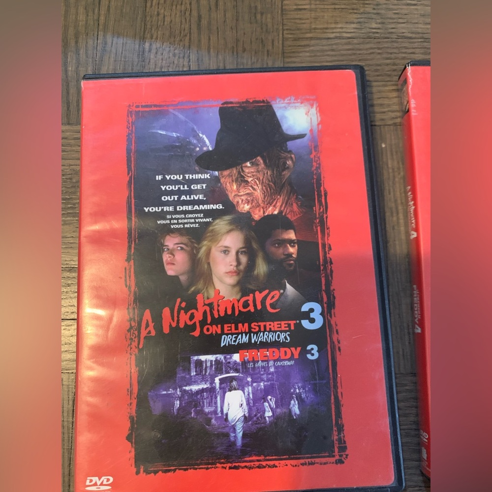 A Nightmare on Elm Street 3: Dream Warriors DVD